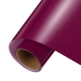 thumbnail image 1 of Vinilo de Transferencia Térmica de Uxcell en Púrpura Oscuro, Rollo de Vinilo de 10 Pulgadas x 5 pies para Corte de Calcomanías, Señales, Álbumes de Recortes, Manualidades DIY, Decoración del Hogar, 1 of 6