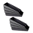 thumbnail image 1 of 8 Pcs Non-stick Quiche Tart Pans Rectangle With Removable Bottom,fluted Tart Tin For Fruit Pie Cake, 1 of 5