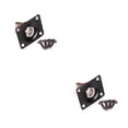 thumbnail image 2 of ZLight Fits Gibson Epiphone Electric Guitar 1/4 6.35mm Square Audio Socket Panel black 2Set, 2 of 6