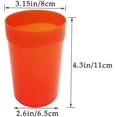thumbnail image 7 of TORUBIA 12 Pack 13.5 Ounce Plastic Juice Tumblers for Kids, Unbreakable Juice Drinks Reusable Cup Portable Water Battles (Random Color), 7 of 7