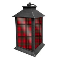 Briarwood Lane Holiday Plaid Lantern