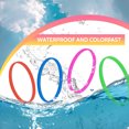thumbnail image 4 of Muka 100 Pcs Silicone Bracelets, Elastic Pink Rubber Bands for Birthday, 4 of 7
