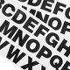 thumbnail image 5 of GOOHOCHY Pegatinas reflectantes para coche y motocicleta, letras del alfabeto negro, autoadhesivas de Pvc para personalizar vehículos, 2 uds., 5 of 8