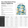 thumbnail image 6 of Picia Daisy Flowers Women's Men's UPF 50+ Sun Protection Hoodie Shirt Long Sleeve SPF Fishing Outdoor UV Hiking Lightweight Shirts-Small, 6 of 9