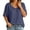 F-216Blue, variant on ZHOGXU Womens Summer T Shirt Short Sleeve V Neck Solid Color Comfortable Lightweight Breathable Tee Top For Casual Daily Wear,Orange,L