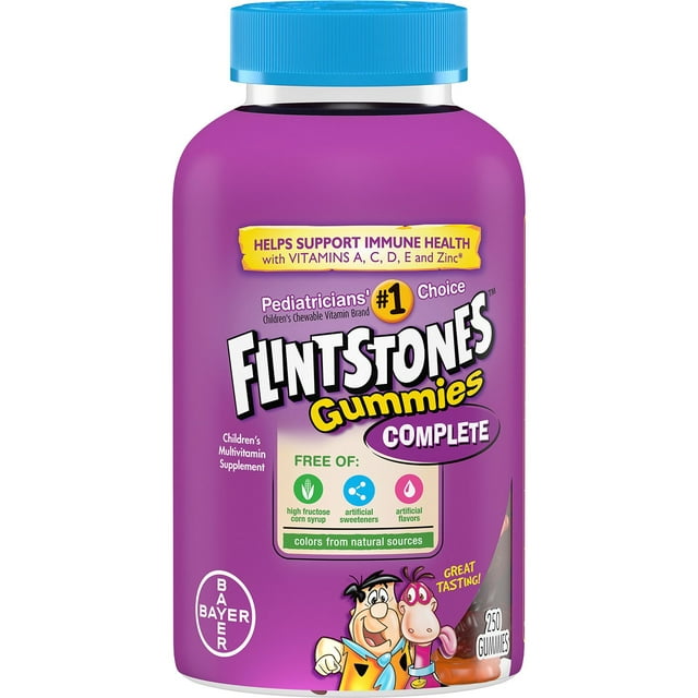 Flintstones Gummies Complete Vitamin Supplement 250 ct.