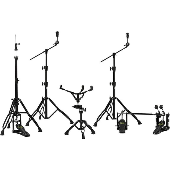 Mapex Armory Series HP8005-DP 5-Piece Hardware Pack With Double Pedal Black