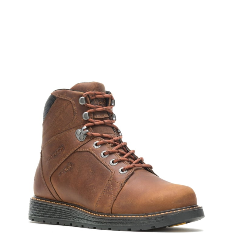 Wolverine Men\'s Brown Leather Boots 9.5 Wolverine Men main image 3
