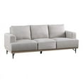 thumbnail image 3 of Kester 2-piece Recessed Track Arm Living Room Set Beige, 3 of 4