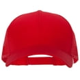 thumbnail image 5 of Big Size Solid Cotton Twill High Profile Mesh Pro Style Cap - Red XL-3XL, 5 of 5