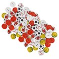 thumbnail image 2 of Mixed Pattern Wooden Buttons, Basketball Football Wooden Buttons  For Substitute Children's Clothes For Children To Play And Creat, 2 of 8