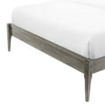 thumbnail image 7 of Platform Bed Frame, Full Size, Wood, Grey Gray, Modern Contemporary Urban Design, Bedroom Master Guest Suite, 7 of 7