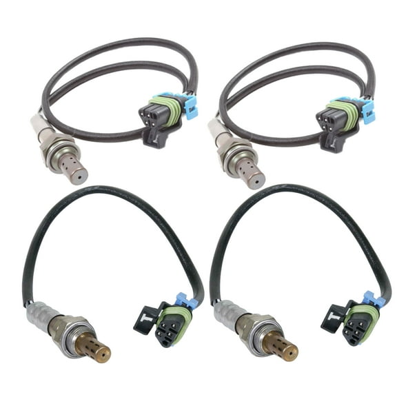 Maxfavor 4X O2 Oxygen Sensor for Chevrolet Express 1500 2500 3500 2008-2015, GMC Upstream Downstream