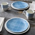 thumbnail image 3 of Noritake Blue Hammock Rim 12-Piece Set, 3 of 4