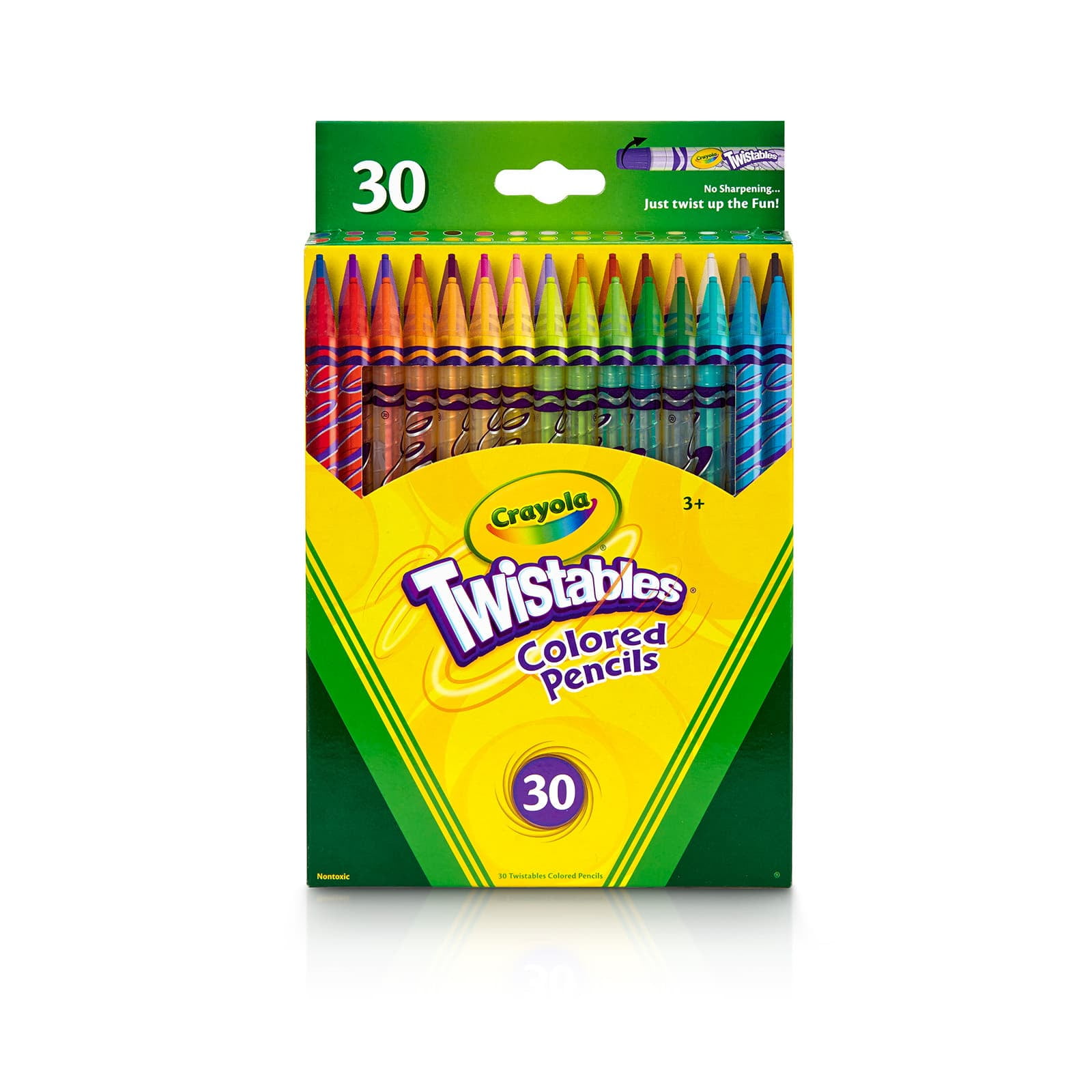 12 Packs: 30 ct. (360 total) Crayola Twistables Colored Pencils