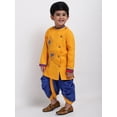 thumbnail image 3 of AHHAAAA Boy's Ethnic Festive Cotton Kurta and Dhoti Pant Set, 3 of 9