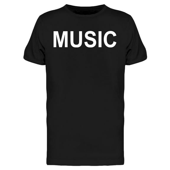 Music Word Men's T-shirt
