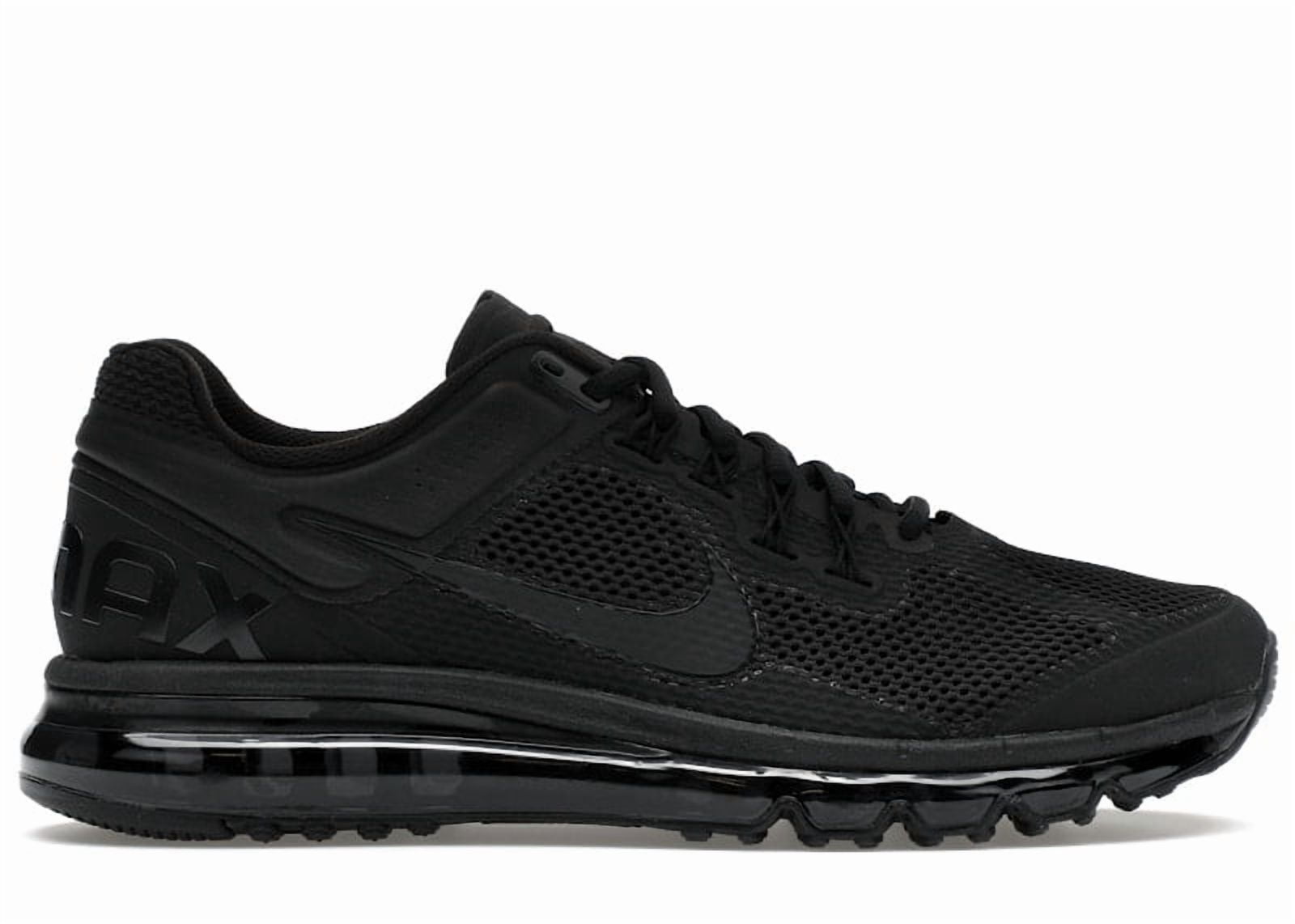 Nike Men's Air VaporMax Plus Triple Black Running Shoes, from