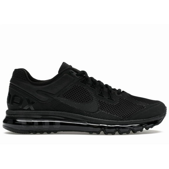 Nike Men's Air Max 2013 Triple Black Running Shoes, from StockX