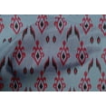 thumbnail image 4 of oneOone Cotton Poplin Fabric Argyle Style Ikat Print Fabric BTY 42 Inch Wide, 4 of 4