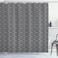 thumbnail image 1 of Ambesonne Black and White Shower Curtain, Little Blossoms, 69"Wx75"L, Black and White, 1 of 3