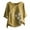 Yellow, variant on Women'S Casual Button Floral Print O-Neck tops Short Sleeve T-Short Blouse (Yellow 12(XL))