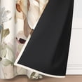 thumbnail image 4 of Tchckioa Vintage Flowers Blackout Curtain for Bedroom,Privacy Protection Window Drapes,52x84,2 Panels, 4 of 6