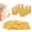 Yellow, variant on MT Products White Plastic Bread Clips 7/8" x 1 1/8" - Disposable Bread Ties - Pack of 500