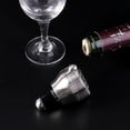 thumbnail image 3 of Zinc Alloy Bottle Password Lock Combination Red Wine Stopper Liquor Vacuum Passw, 3 of 5