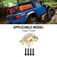 thumbnail image 2 of ZheElen RCGOFFLOW Brass Wear-resistant Axle Cover Wear-resistant Rc Axle Cover For 1/10 Rc Axle Cover Trx4 RC Car Part, 2 of 6