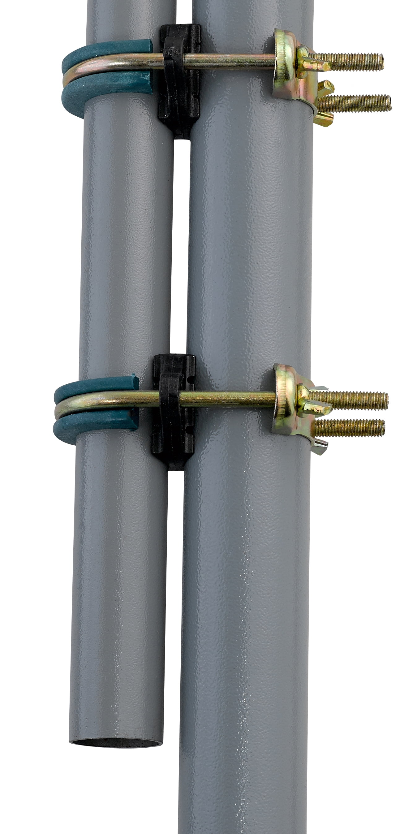 Machrus Upper Bounce Trampoline Enclosure Pole Connecter, Fit's for poles measuring up to 1.5" diameter, and up to 1.75" diameter leg - Set of 12