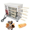 thumbnail image 1 of Machine Commerciale Électrique en Acier Inoxydable pour Cheminée, Gâteau et Pain avec 16 Rouleaux, Kurtos, Kalacs, Four 110 V, 1 of 17