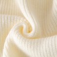 thumbnail image 4 of Otqutp Girl's Bow Sweater Pullover Cable Knit Crewneck Long Sleeve Fall Winter Cropped Sweater Chunky Warm Cozy Jumper Tops, 4 of 7