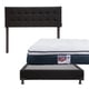 thumbnail image 1 of Colchón Matrimonial + Box Black + Cabecera Catania Spring Air Dicasa Monaco, 1 of 8