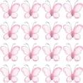 thumbnail image 3 of Miangastore 50 Pcs Fil de Maille Transparent Pailleté (Rose), 3 of 8
