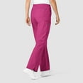 thumbnail image 2 of Wink WonderFLEX Women's Faith Multi-Pocket Cargo Scrub Pant, Hot Pink, S, 2 of 5