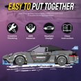 thumbnail image 4 of Set de construcción IBLOTIME GT4 Sports Car de 319 piezas a escala 1:24, 4 of 6