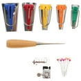 thumbnail image 1 of Shisuyan Sew Bias Tape Maker Kit Metal Assorted Color 5PCS for Crafters and Sewing Projects, 1 of 8