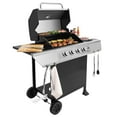 thumbnail image 2 of Royal Gourmet SG4003B 4-Burner BBQ Propane Gas Grill, 34,000 BTU for Patio Garden Barbecue, 2 of 15