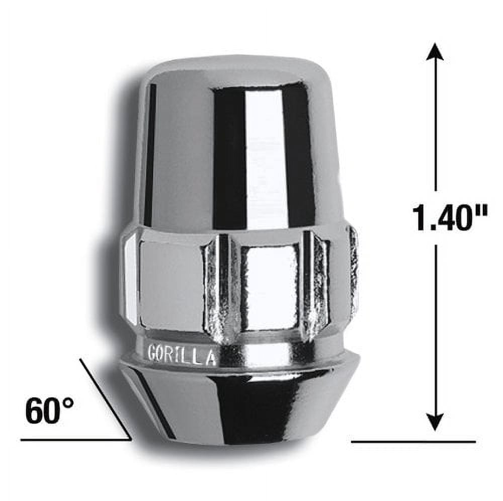 Gorilla 71481NB5 Automotive Products Wheel Lock Set for Jeep JK, 5