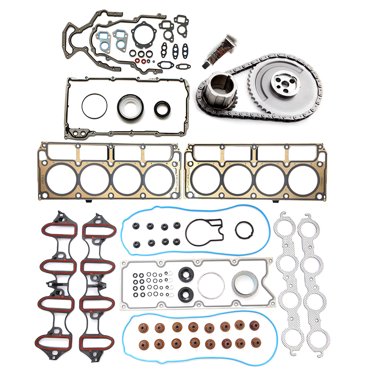 More Car Autoparts Timing Chain Kit With Water Pump - For 95-05 GM 3.8L V6 OHV