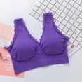 thumbnail image 3 of yunLCZ Push Up Everyday Bras High Support Bras For Women Adjustable Strap Full Coverage Up Bras Comfortable No Underwire Wireless Bras T-Shirt Bra, 3 of 3