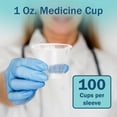 thumbnail image 4 of Tender Gentle Disposable Medicine Cups 1 oz - 30ml [100 ct.] Clear Small Pill Measuring Cups with Clear Markings, 4 of 6