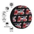 thumbnail image 5 of Easygdp Fire And Rescue Truck Wheel Sun Guard, Spare Tire Cover,Universal Trailer Suv Truck Camper Travel,Easy To Install And Remove -17 Inch, 5 of 9