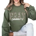 thumbnail image 2 of Leopard Pray Bible Fall Sweatshirt – Autumn Christian Pullover, Bible Verse Faith Based Sweater, Fall Jesus God Outfit, Religious Gift for Her, 2 of 7