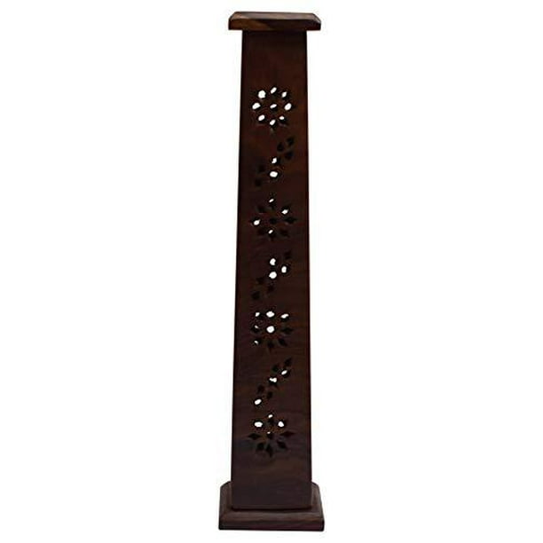 Wooden Incense Tower Burner Stand Holder for Sticks Indian Handcrafted