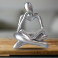 thumbnail image 5 of Abstract Thinker Statue Tabletop Decorative Sculpture for Decor, 5 of 8