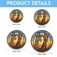 thumbnail image 6 of Hanging Stained Glass for Windows Giraffes - Stained Glass for Windows Giraffes, Festival Gift Ornament, Year-Round Decorative Piece, Home Wall & Window Art, 6 of 6