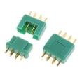 thumbnail image 3 of Conector MPX Hugo 6 Pines Chapados en Oro 5 Pares, 3 of 8
