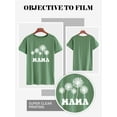 thumbnail image 6 of ZXSXSY Women's Mother's Day Dandelion Graphic Tee Crew Neck Short Sleeve T-Shirts, 6 of 7